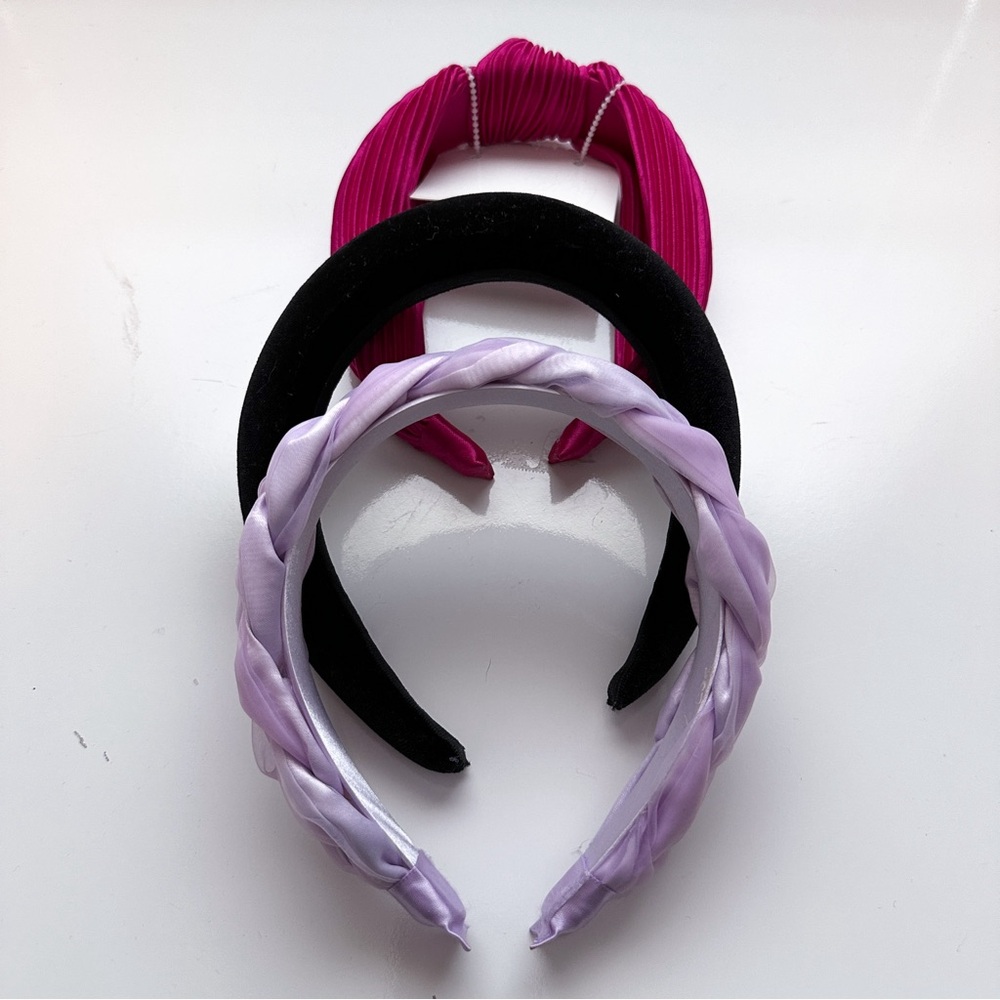 H&M 3 Piece Headband Hair Accessories Bundle